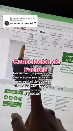 Cómo cancelar facturas en el SAT de forma rápida y efectiva
