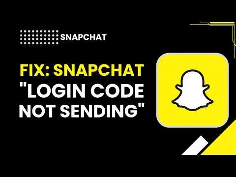 Fix Snapchat Login Code Not Sending