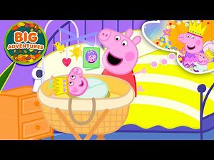 Peppa Pig Tells Evie a MAGICAL Bedtime Story!😴✨ Family Adventures | Tales Full Episodes | 21 Mins