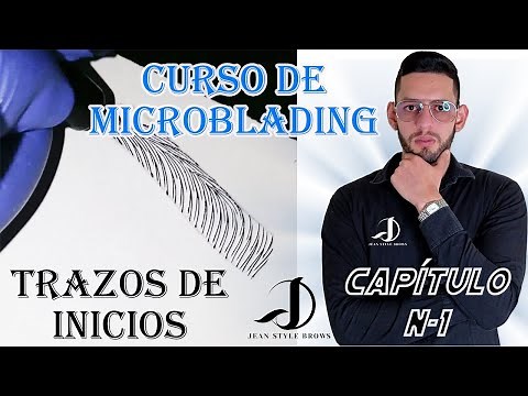 Curso Trazos de Microblading ✍ (TUTORIAL) Paso a Paso!! Trazos de Inicios Capitulo 1