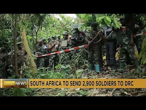 DR Congo: South Africa set to deploy 2,900 soldiers to east DRC