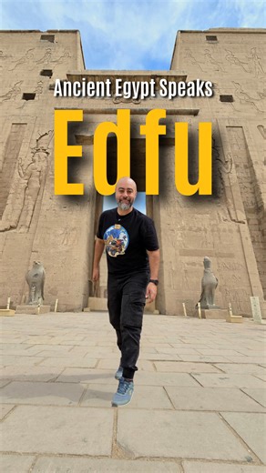 Edfu Temple isn’t silent ruins. It’s ancient Egypt speaking in full voice — stone, myth, and gods exactly where they were meant to be. #EdfuTemple #AncientEgypt #Horus #EgyptHistory #HiddenEgypt #TempleOfHorus #TravelEgypt | Explore with Battuta