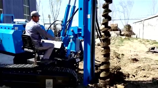2025 Professional Manufacturer Provides Pile Driving Machine/solar Plant Ground Screw Pile Driver