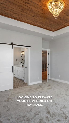 Check out this stunning master bedroom suite in a beautiful new...