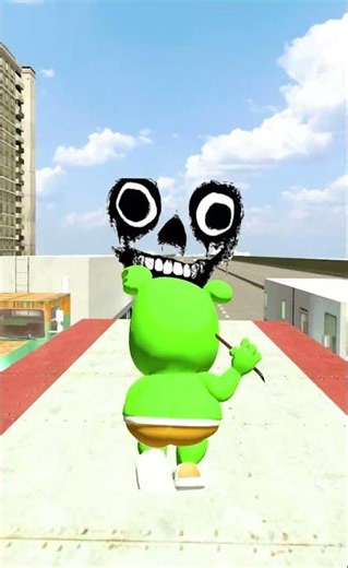 When Gummy Bear Meet Nextbots In Freeway