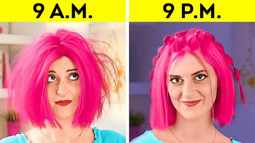 30 easy hairstyles for long and short hair.💁‍♀️ | 5-Minute MAGIC