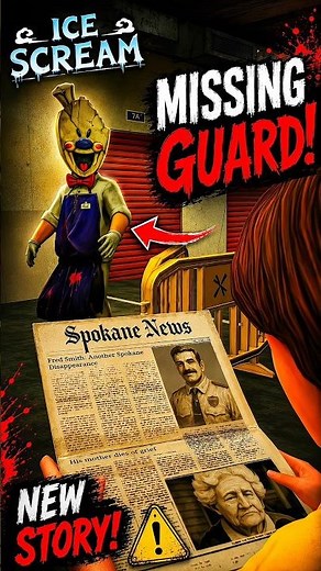 ICE SCREAM NEW STORY 🥶 MISSING GUARD PART-1😱