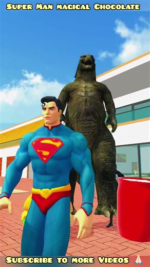 Super Man Magical Chocolate 🍫#viral #shorts #shortfeeds #indianbikedriving3d #gta #gtav#gta5#gamer