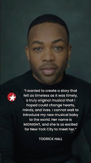 Todrick Hall brings original musical MIDNIGHT to New York for premiere this fall Off-Broadway