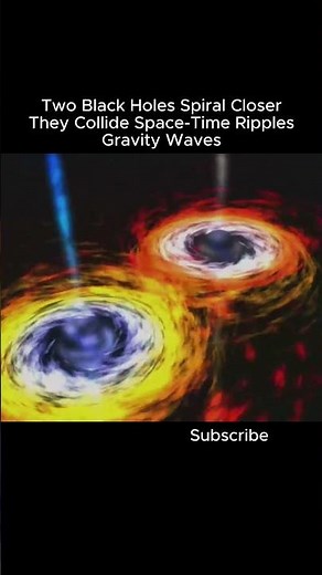 NASA Shows What Happens When Black Holes Collide
