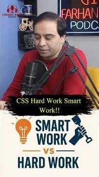 CSS Success Formula | Hard Work vs Smart Work – What Really Works?