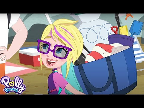 Day at the Beach with Dad ⛱ Polly Pocket