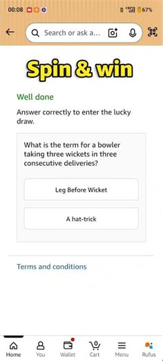 What is the term for a bowler taking three wickets in three consecutive deliveries