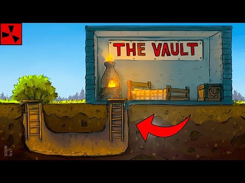 I made a base with a hidden entrance in Rust...