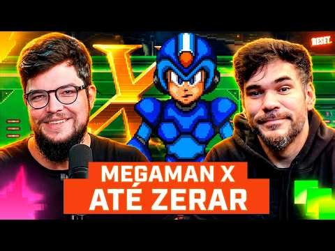 MEGA MAN X, O CLÁSSICO ABSOLUTO ATÉ ZERAR - RESET #008 #flowgames
