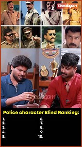 Blind Ranking of Police Characters Ft CWC Ashwin🔥 #cwcashwin #ashwin #ashwinkumar_ak #cineulagam #rahulprabahar | Rahul Prabahar