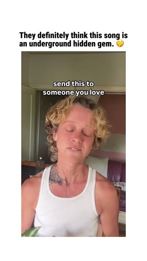 They definitely think this song is an underground hidden gem 😂