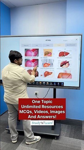 Smart Board For Classroom - Interactive Flat Panel With AI For Online Teaching #shorts