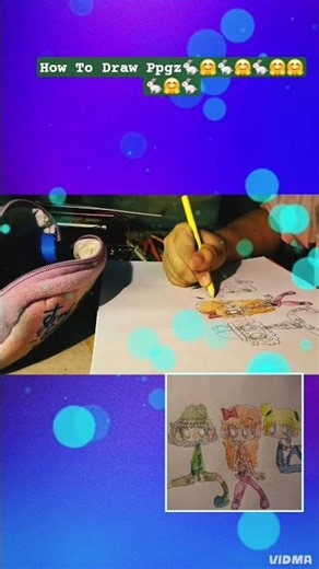 How to Draw PPGZ🐇🤗 #thomasandfriendsus #magicalprincesses