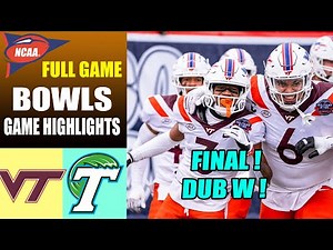 Virginia Tech vs Tulane (Military Bowl) FULL GAME | NCAAF Highlights 2023