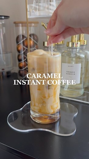 Becca Brews on Instagram: "Make a caramel instant iced coffee with me懶 #instantcoffee #instanticedcoffee #homemadecoffee #icedcoffeerecipe #athomeicedcoffee #athomeicedcoffeetutorial #caramelicedcoffee #coffee #coffee #delicious #goodmorning #bhfyp #breakfast #morning #cake #chocolate #homemade #lunch #foodstagram #foodphotography #cafe #dessert #foodblogger #starbucks #tea #coffeetime #brunch #coffeelover"