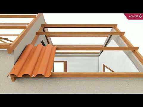 ¿Cómo instalar Teja Andina Eternit? Aprende en simples pasos en este video 3D