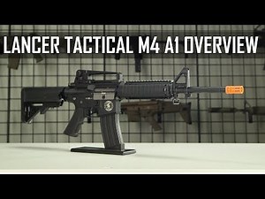 Lancer Tactical Full Metal M4-A1 Overview!! - Airsoft GI