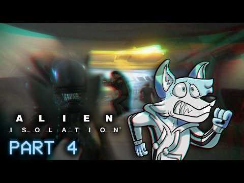 THE MOST STRESSFUL THIS GAME HAS GOTTEN SO FAR... | Alien: Isolation - Part 4