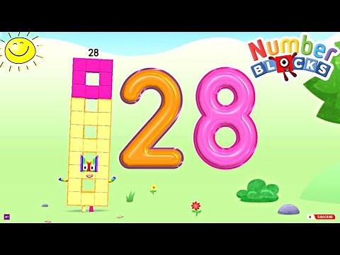 Numberblocks World | Meet Numberblocks Twenty-Eight | Number 28 | Learn Tracing | Educational Game