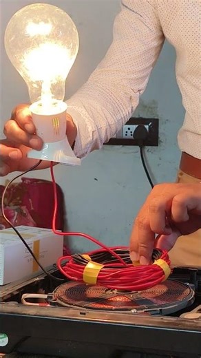 Wireless Electricity is REAL! (200W Bulb Experiment) #WirelessPower #ScienceExperiment