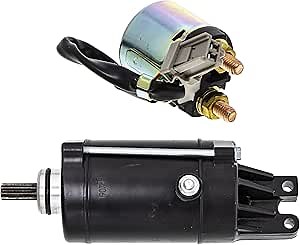 NICHE Starter Motor Solenoid Kit for 2009-2013 Honda Big Red 700 MUV700 31200-HN8-003 35850-HL1-A01 ATV