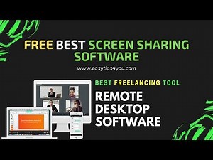 Free Screen Sharing Software for Freelancing in 2019 | Best Remote Desktop Software in Hindi