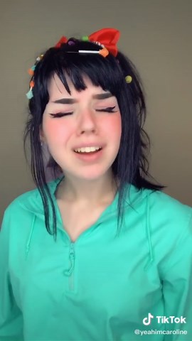 Tag a Disney princess cosplayer to duet this! #cosplay #vanellope #disney #makeup #vanellopevonschweetz #pov