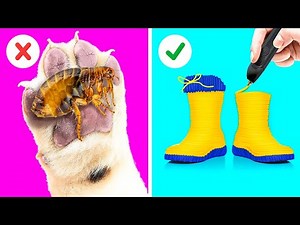 AMAZING PET HACKS || How To Sneak Pets In Any Place You Go By 123 GO! Like