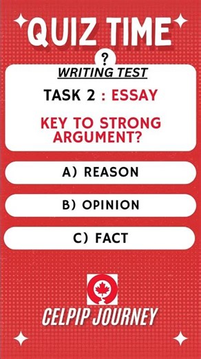 CELPIP Writing Quiz #celpipwriting