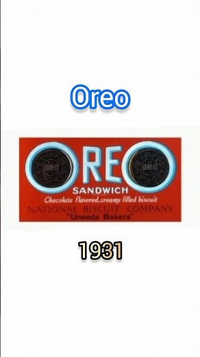 Oreo logo evolution #special #subscribe #comment #oreo