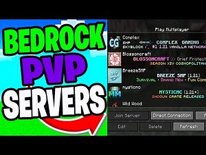 Top 5 PvP Practice Servers For Minecraft Bedrock!
