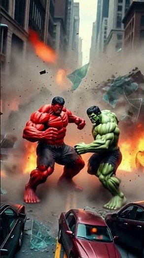 hulk vs hulk ‼️ Incredible 💪 scene ever