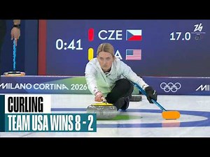 USA rolls to curling win over Czechia