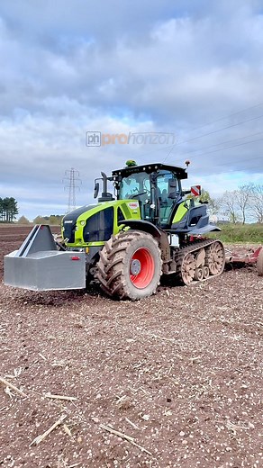 102K views · 696 reactions | CLAAS 960 Axion tractor working in a field with a Ridger getting ready for the destoners and potato planter | Pro Horizon Farming Content | Facebook