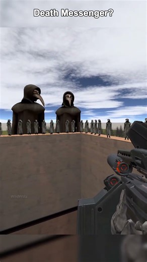 SCP-049 is likely DEATH MESSENGER! ☠️☠️☠️ | Garry's Mod gameplay #garrysmod #shorts