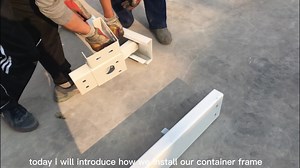 Box Boxable 10ft 30ft 20ft 40ft Canada Affordable Prefab Tiny Portable Mobile Flat Pack Kit Home House Shipping Container Frame