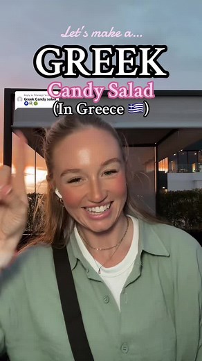 Greek Candy Salad Delight in Athens