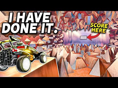 I created the WORST Rocket League map in the world.