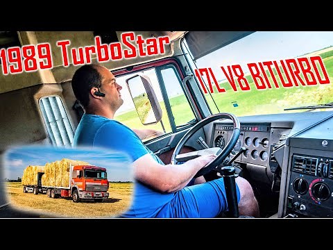 17 LITRE V8: 1989 Iveco TurboStar 190-42 // *Double Clutching* *Fuller* *Taköv Transz*