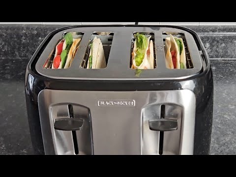 Tortilla toaster hack breakfast wraps 🌮