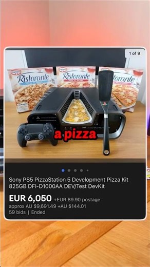 Pizza Station 5 🤩Ps5 Dev kit #techtech #gaming #shorts #shortfeed #ytshorts #trending #ps5