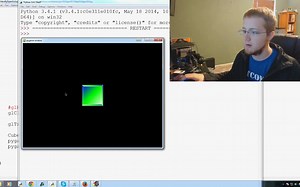 Moving Cubes - OpenGL with PyOpenGL Python and PyGame - 4| 移动立方体 - OpenGL 与 PyOp