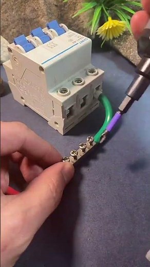 Copper Aluminum Wire Quick Connection Technique #wire #shortvideo