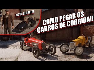 MAFIA DEFINITIVE EDITION | COMO PEGAR OS CARROS DE CORRIDA + MOTO SECRETA